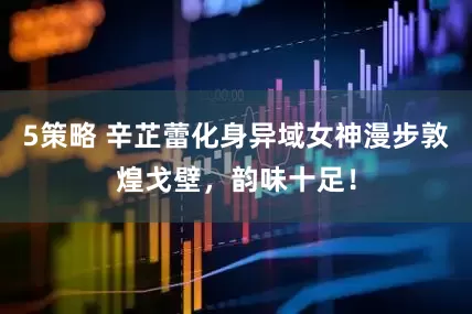 5策略 辛芷蕾化身异域女神漫步敦煌戈壁，韵味十足！